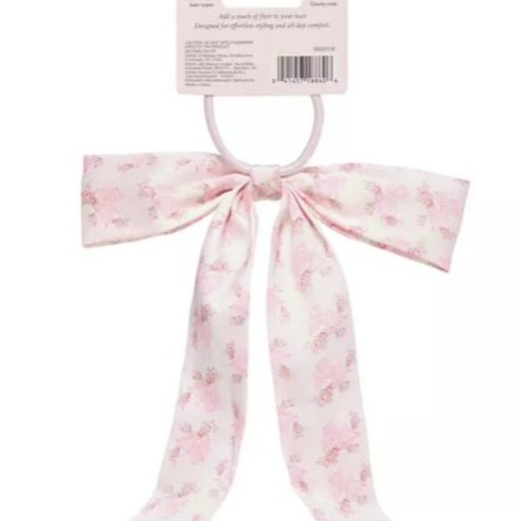 Goody x LoveShackFancy Ruffle Bow Hair Clip - Rosa Beaux BRAND NEW *SHIPS FAST*‎ - Picture 4 of 7